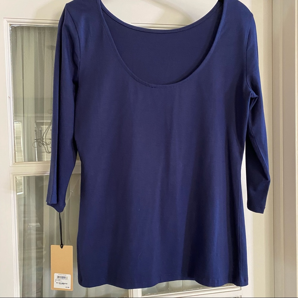 NWT! Halogen Scoop Back Top - Picture 4 of 10